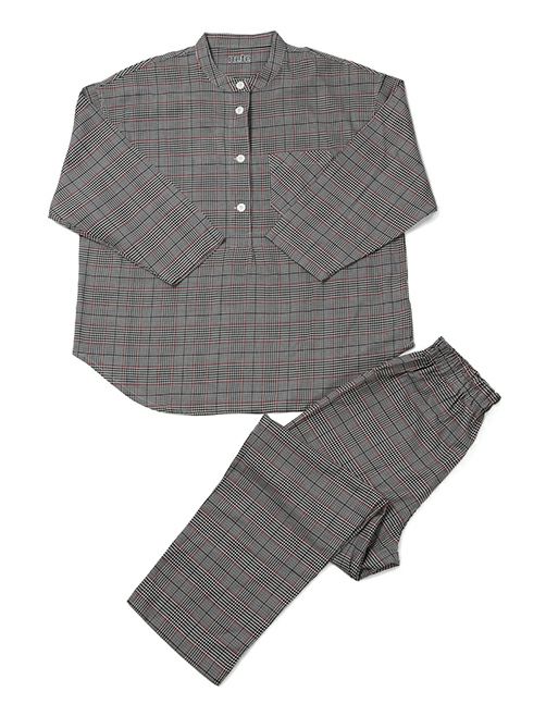 【おまけ付】 SALE/30%OFF】 レディース ツイルグレンチェックパジャマ ルームウェア・パジャマ